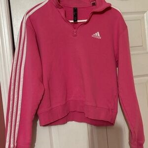 Adidas Pink Zip-Up Jacket